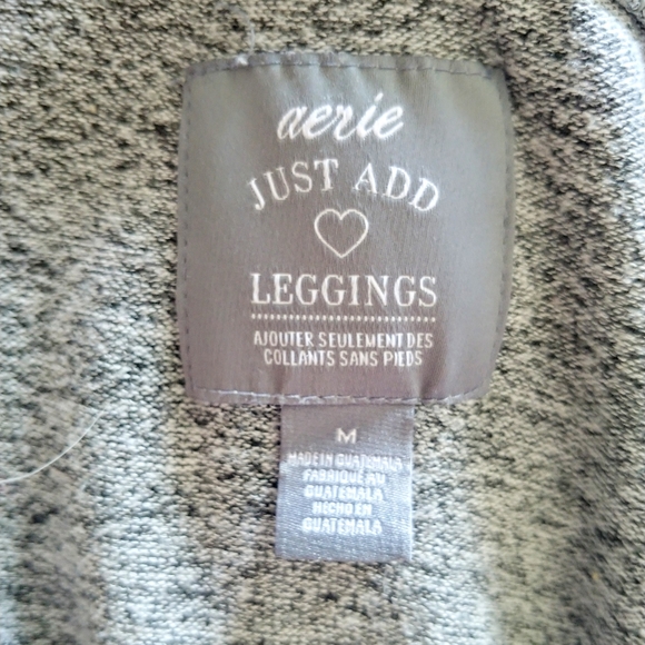 Aerie * Long Sleeve * Shoulder less * Grey & Black - Picture 3 of 3